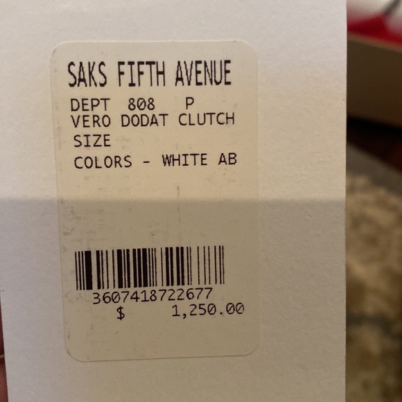 Christian Louboutin white clutch patent. - Picture 7 of 8